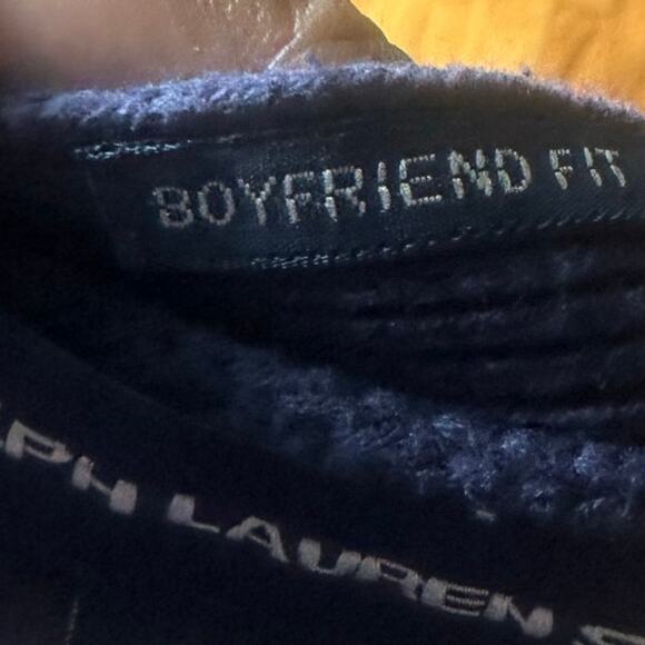 Vintage Ralph Lauren Sport Big Logo Boyfriend Fit Cardigan Size S - Picture 8 of 10